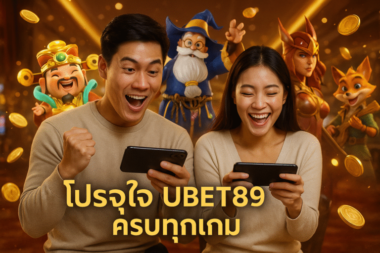 โปรจุใจ UBET89 ครบทุกเกม