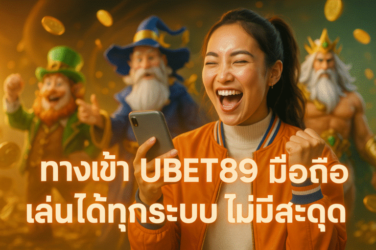 ทางเข้า UBET89 มือถือ เล่นได้ทุกระบบ ไม่มีสะดุด