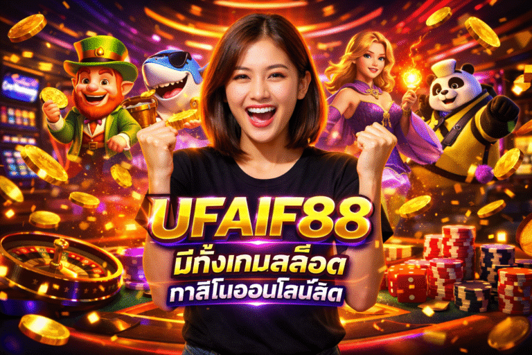 UFAIF88 มีทั้งเกมสล็อต คาสิโนออนไลน์สด